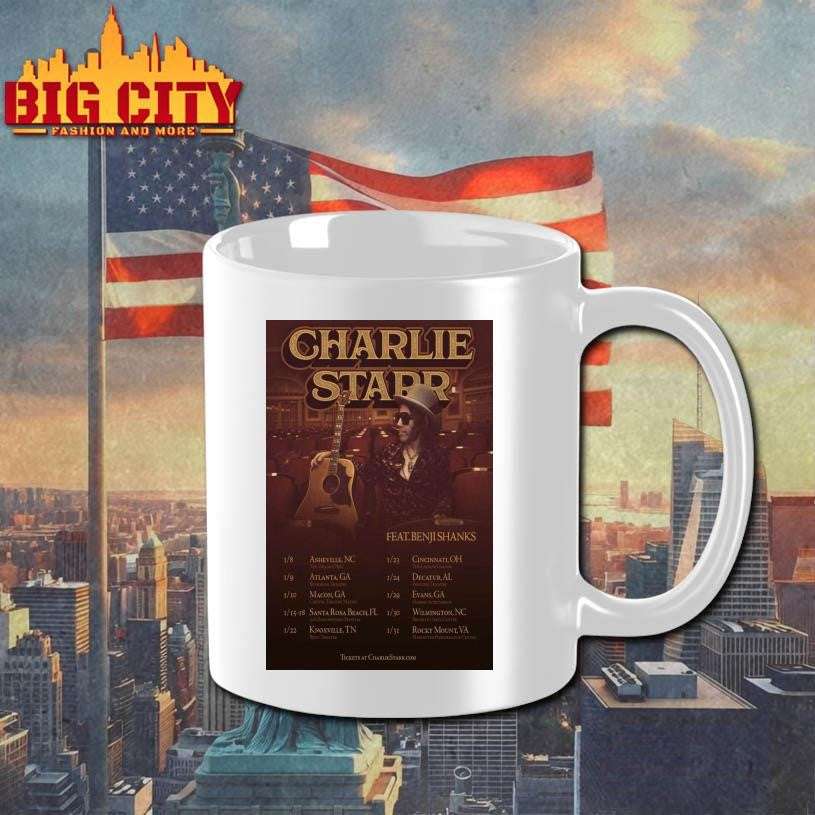Charlie Starr Tour Acoustic 2026 Poster shirt