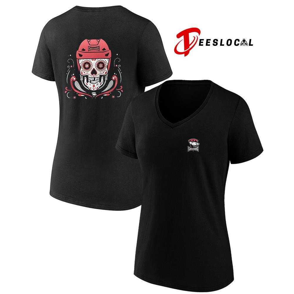 Charlotte Checkers Hispanic Heritage skull shirt