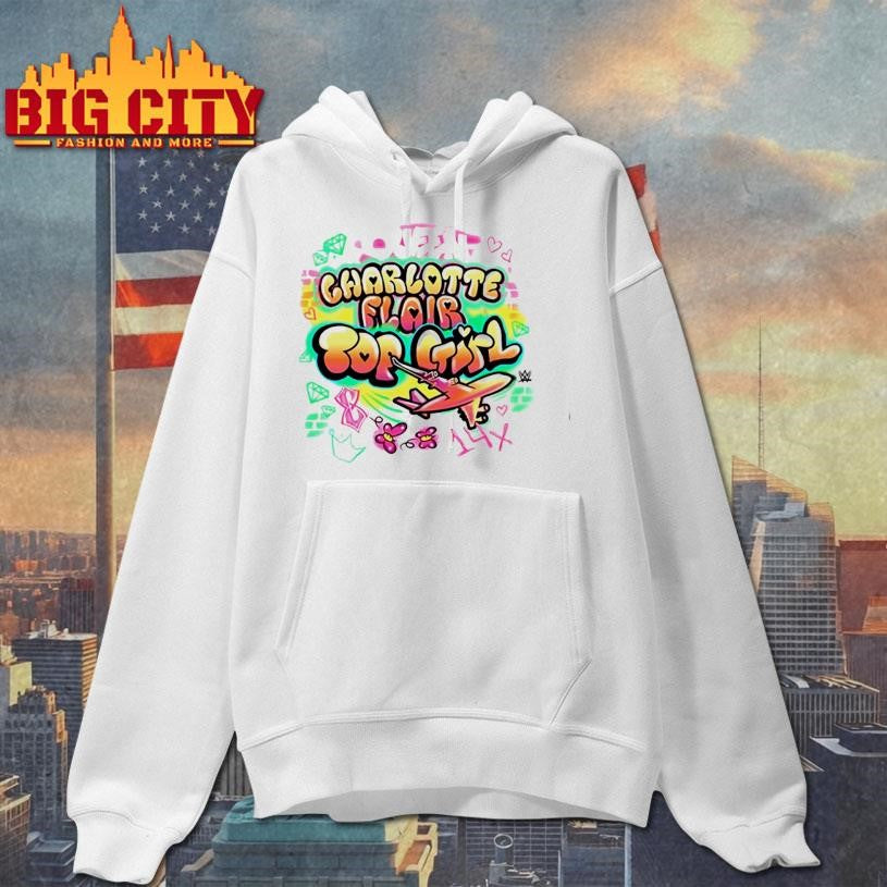 Charlotte Flair Top Girl Graffiti Shirt
