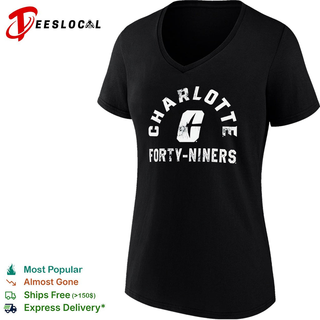 Charlotte Forty Niners logo shirt