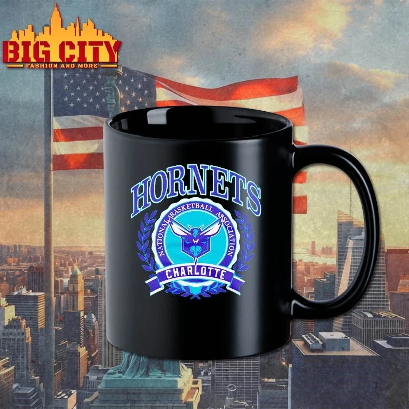 Charlotte Hornets Crest National basketball association shirt