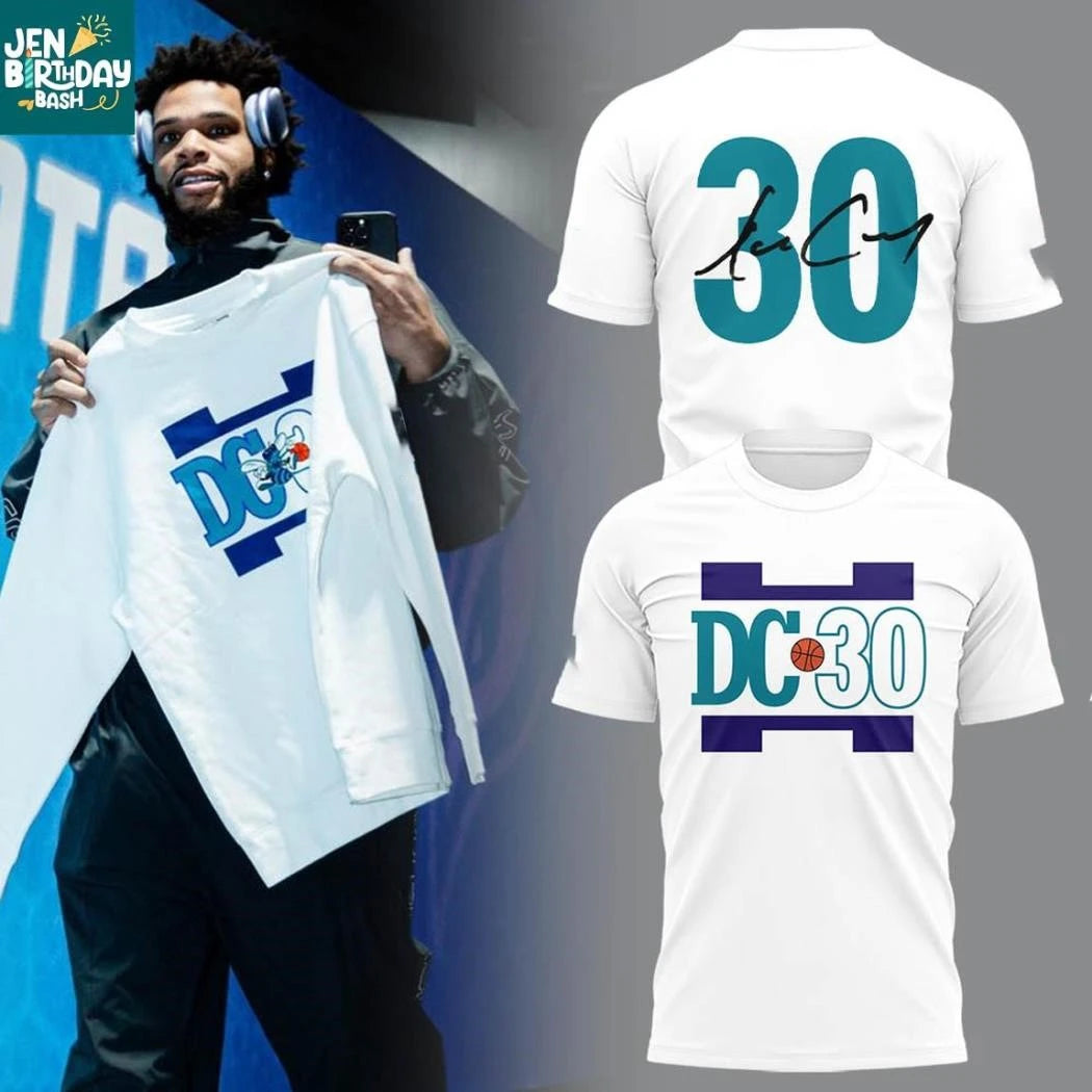 Charlotte Hornets DC30 Curry Tribute Night 2026 Shirt