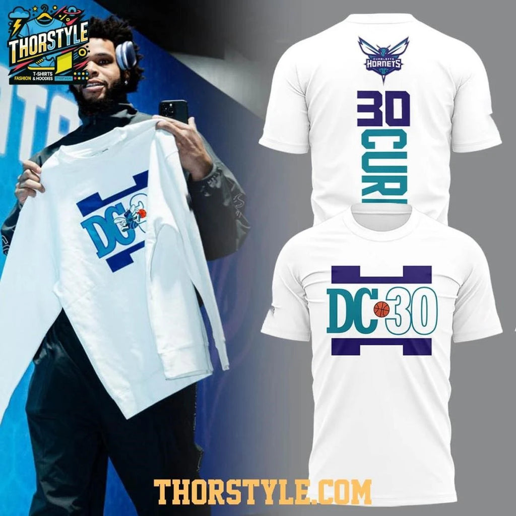 Charlotte Hornets x Dell Curry Tribute DC30 Night 2026 Shirt