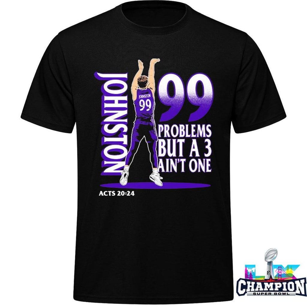 Chase Johnston Jumpshot Problems But A 3 Ain’t One Shirt