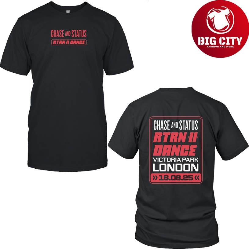 Chase &amp; Status RTRN II Dance Victoria Park, London 16.08.2025 Shirt