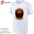 Chase horizons break rules motorcycle sunset shirt