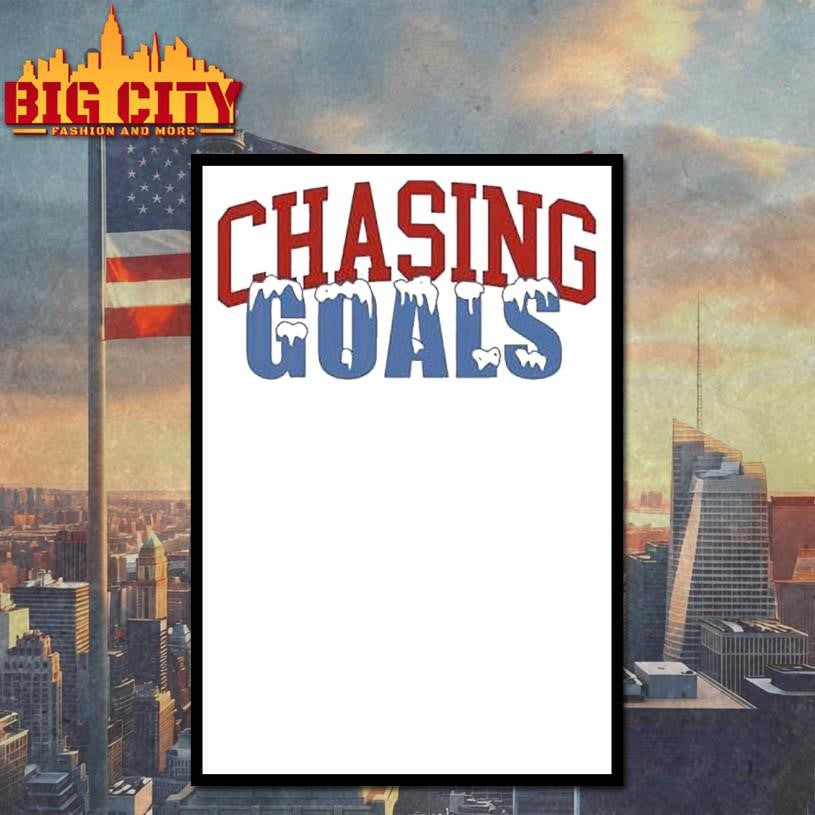 Chasing Goals Snow Covered Shirt