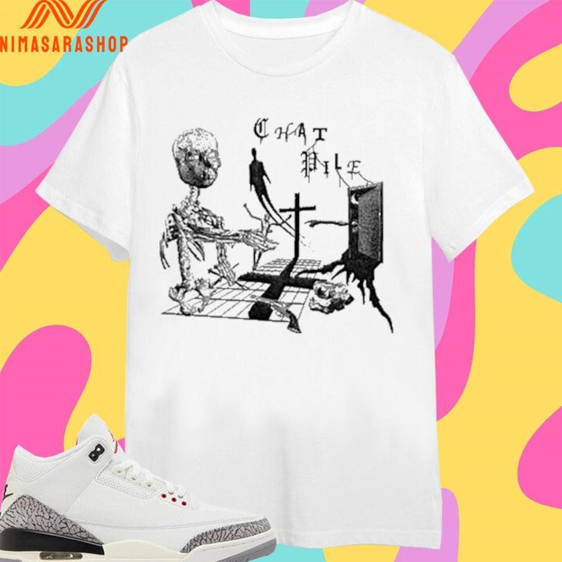 Chat Pile Ivory Crosses Shirts