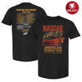 Checkered Flag Sports Black 2026 Schedule Two Sided Shirt