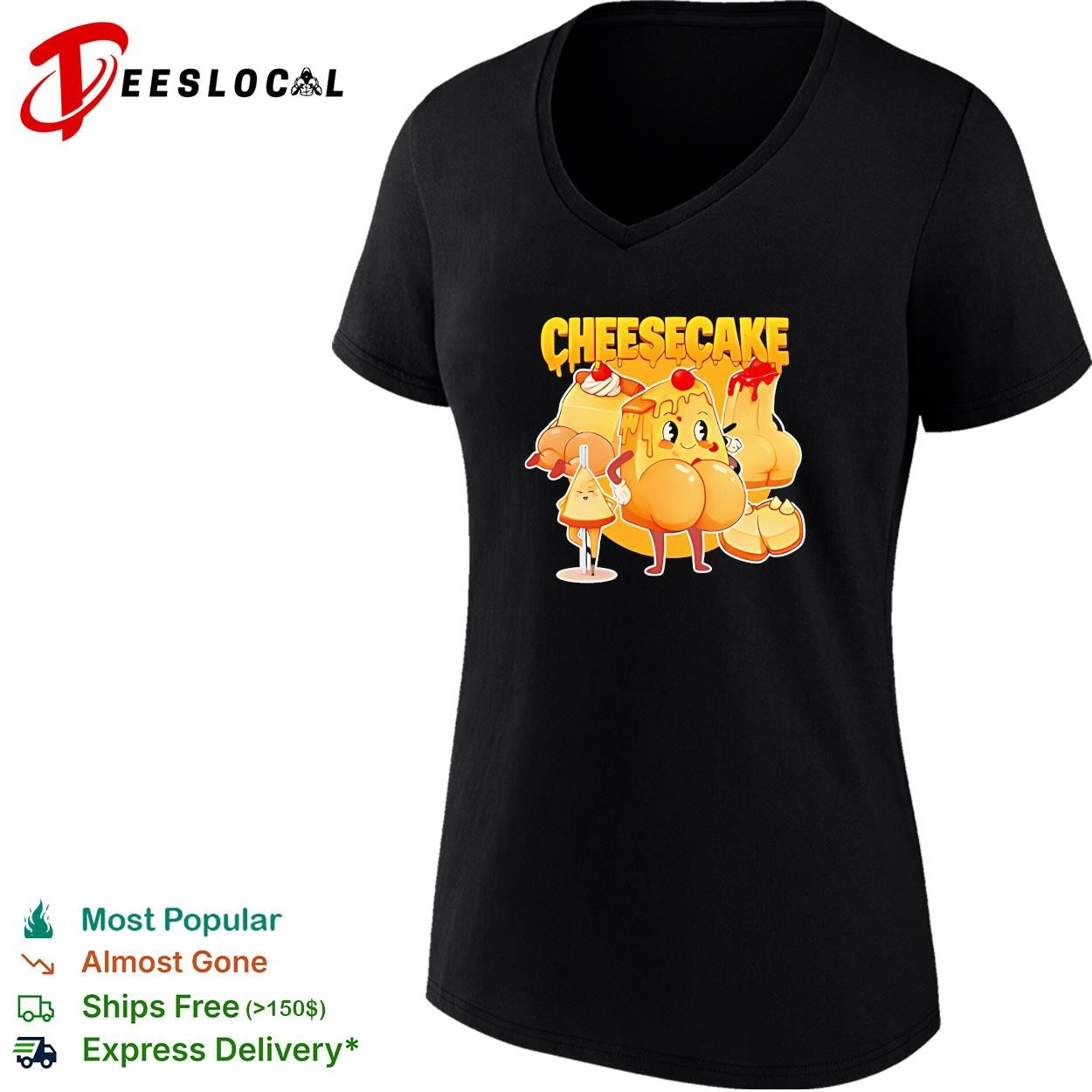 Cheesecake delicious funny shirt