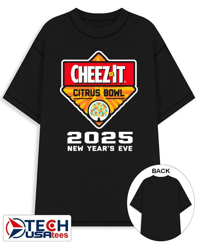Cheez-It Citrus Bowl Champions 2025 New Year’s Eve logo shirt