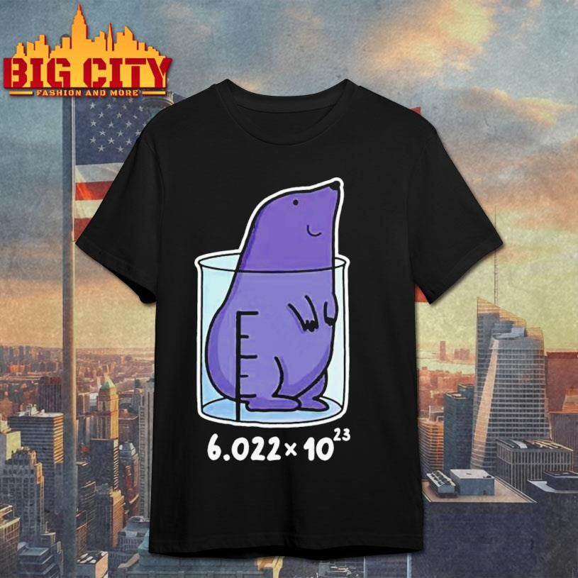 Chemistry Mole 6.022 x 10 Shirt