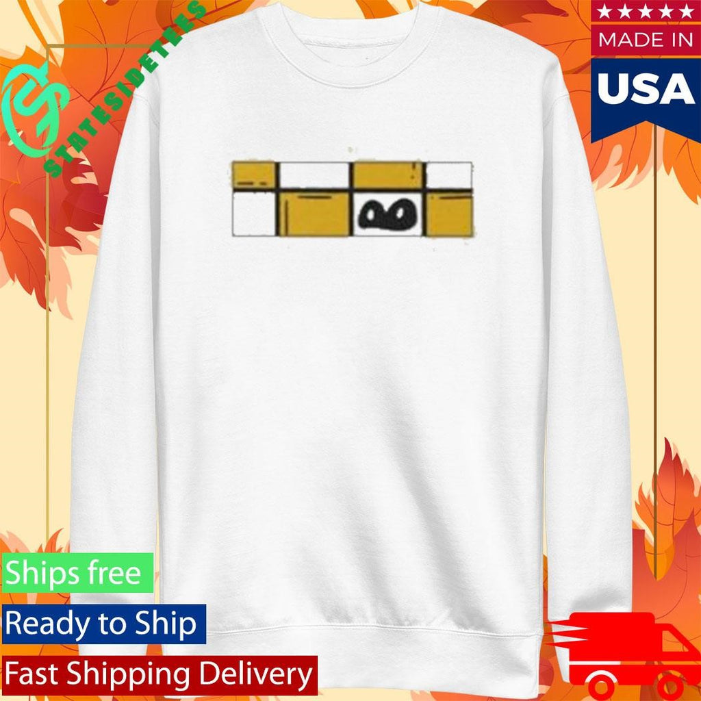 Chequered Frog Eyes Logo Shirt