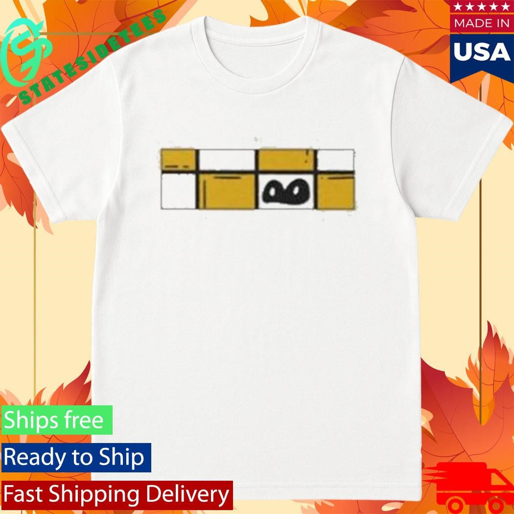 Chequered Frog Eyes Logo Shirt