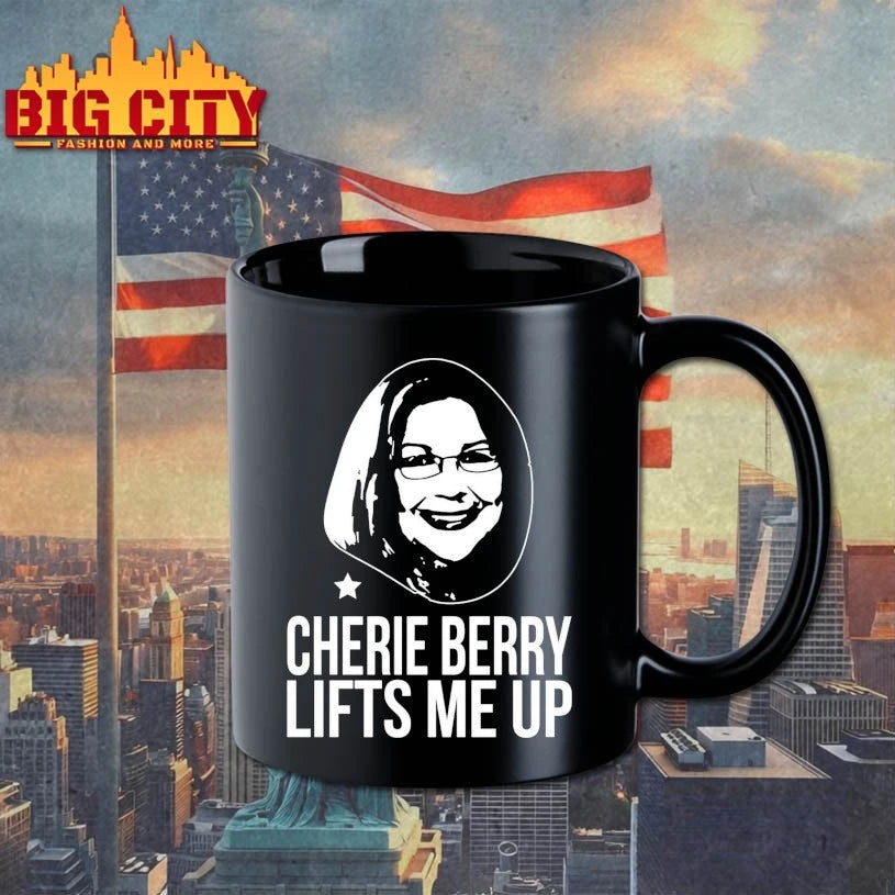 Cherie Berry Lifts Me Up black and white Shirt