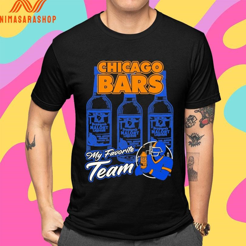 Chicago Bars My Favorite Team Shirts