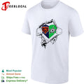 Chicago Bears and Dallas Stars Heart inside me shirt