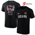 Chicago Bears x Harley Davidson Santa Claus who’s on the bad list graphic shirt