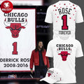 Chicago Bulls D-Rose 2026 Derrick Rose 2028-2026 Two Sided Shirt