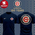 Chicago Cubs 150th Anniversary 1876-2026 Celebrating Two Sided Shirt