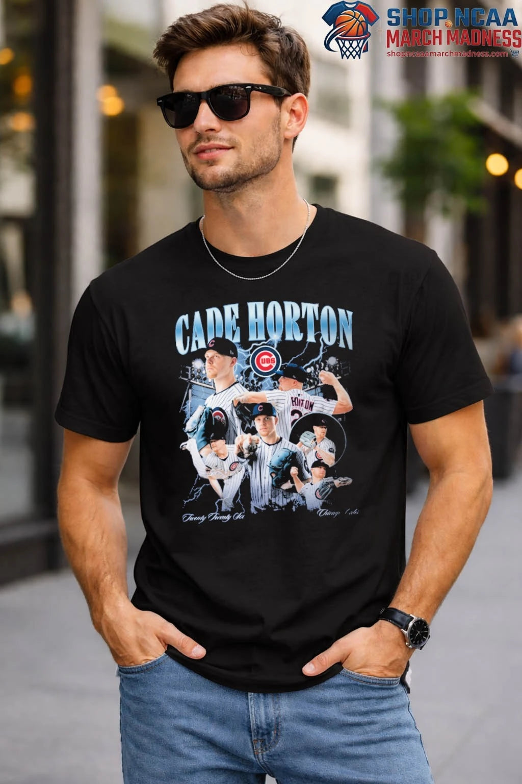 Chicago Cubs Cade Horton Graphic Tshirt