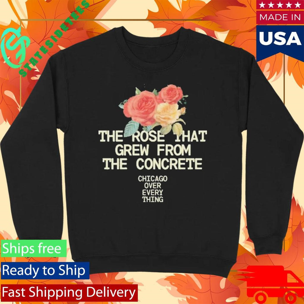 Chicago Over Everything Concrete Rose Shirt