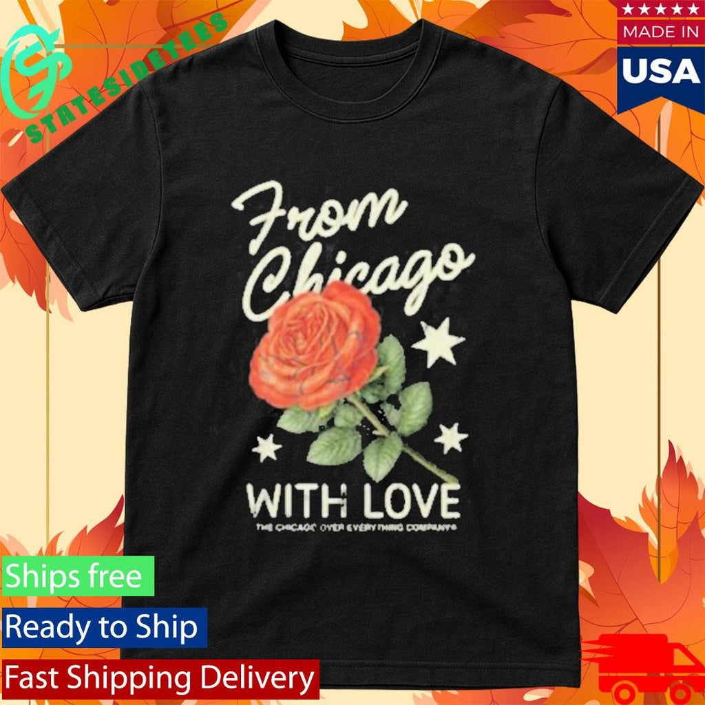 Chicago Over Everything Rose Ball Shirt