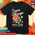 Chicago Over Everything Rose Ball Shirt