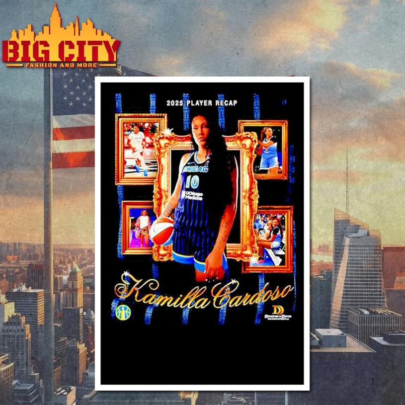 Chicago Sky Kamilla Cardoso 2025 Player Recap Shirt