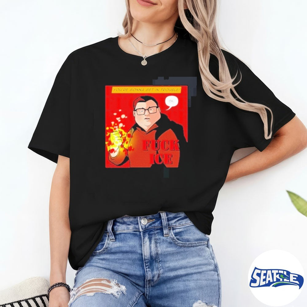 Chicago Suburbs Punching Nazis Kid Fuck ICE – Best Funny 2026 shirt