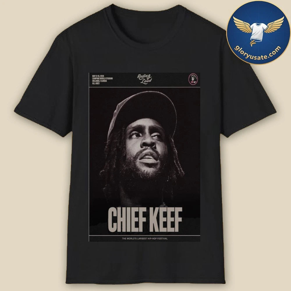 Chief Keef May 8-10 2026 Camping World Stadium Orlando FL Poster Shirt