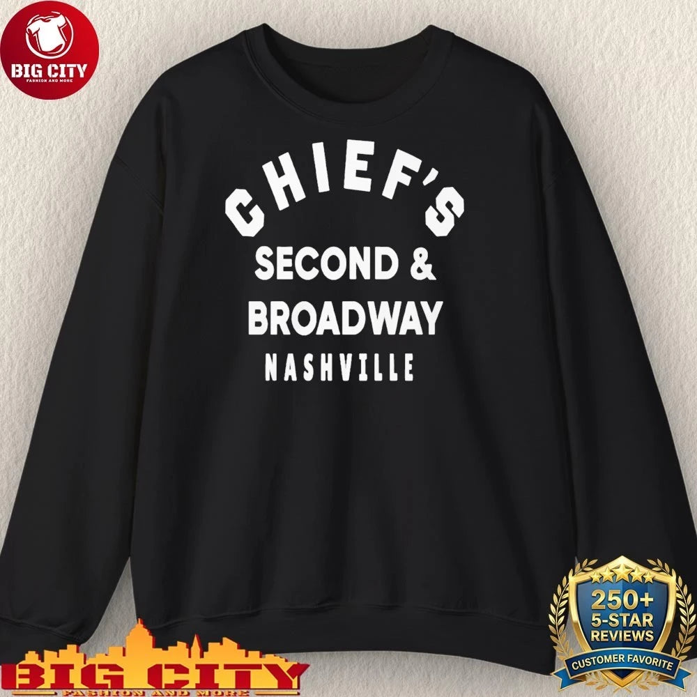 Chief’s second and broadway nashville Shirt