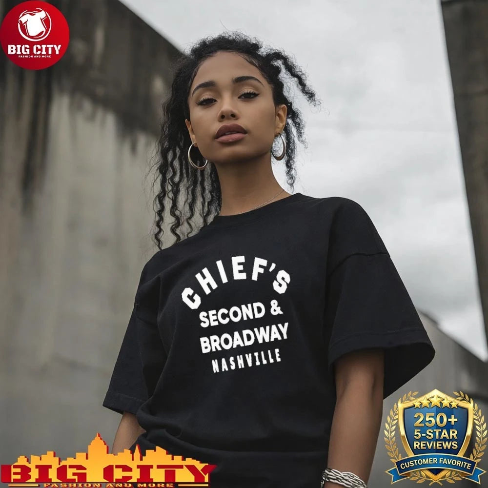Chief’s second and broadway nashville Shirt