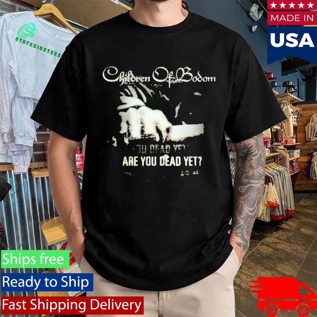 Children Of Bodom Are You Dead Yet Album Cover Shirt