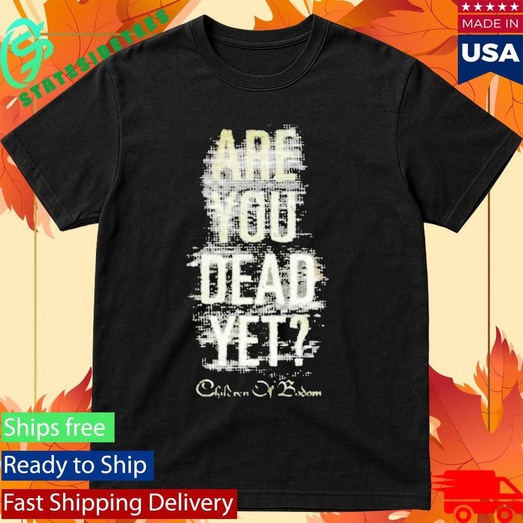 Children Of Bodom Are You Dead Yet Logo Shirt