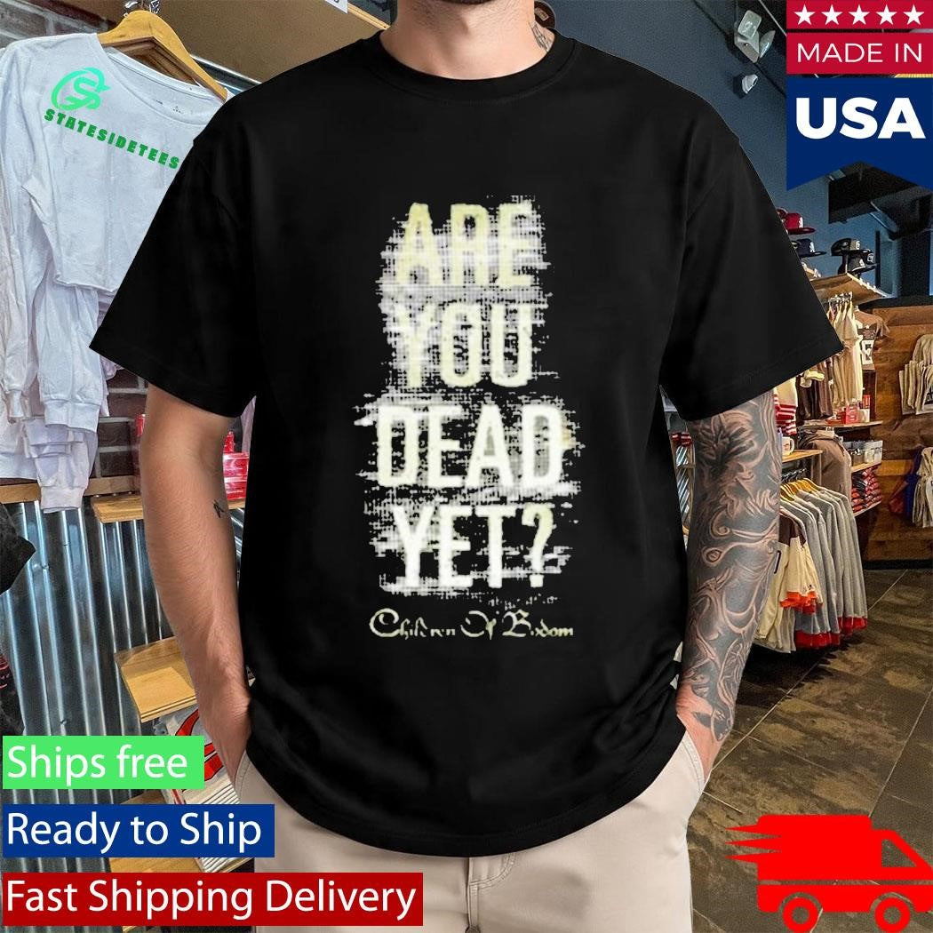 Children Of Bodom Are You Dead Yet Logo Shirt