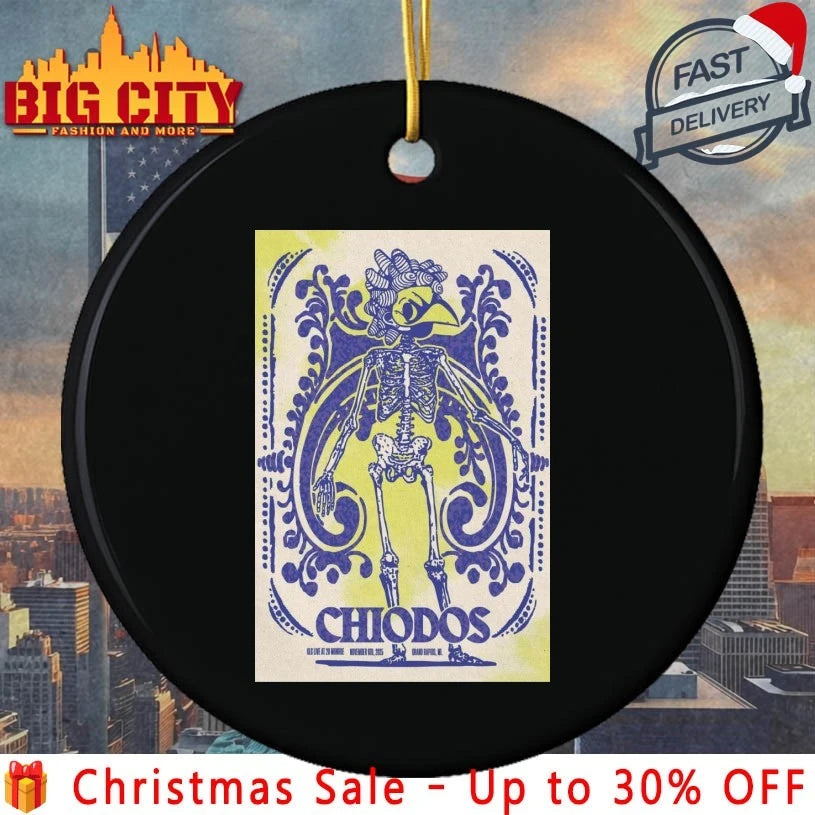 Chiodos Nov 6 2025 Grand Rapids MI Poster shirt