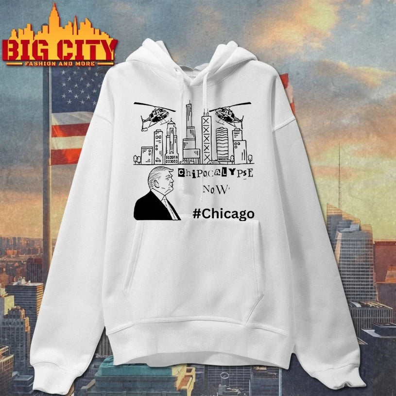 Chipocalypse Now Chicago Department of War Trump shirt
