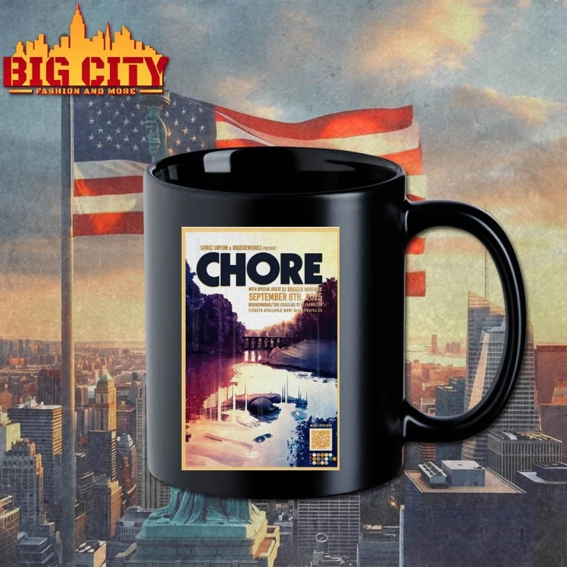 Chore Sep 6 2025 Poster Broken Mohawk Shirt