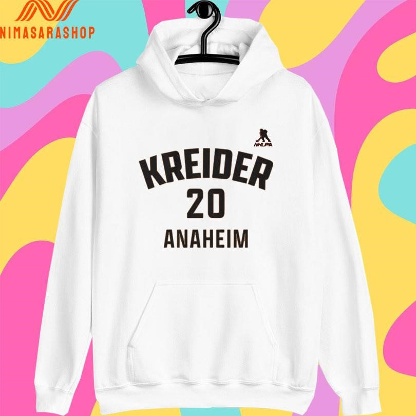 Chris Kreider 20 Anaheim Ducks Shirts