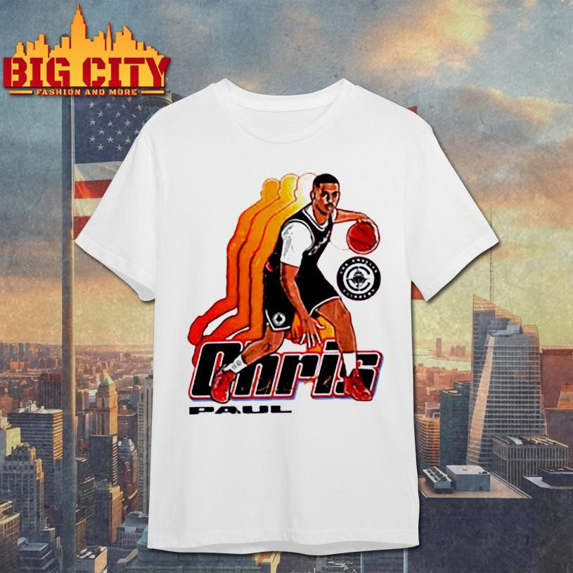 Chris Paul Los Angeles Clippers Signature Retro Vibe Graphic shirt