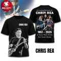 Chris Rea A Voice That Drove Our Souls Home Two Sided Shirt