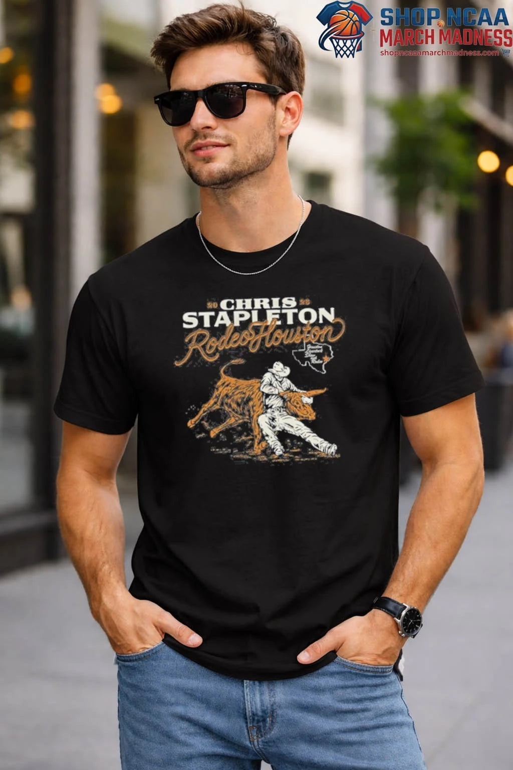 Chris Stapleton 2026 Houston Rodeo Tee Shirt