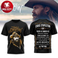 Chris Stapleton Country Music Tennessee Whiskey 2026 Two Sided Shirt