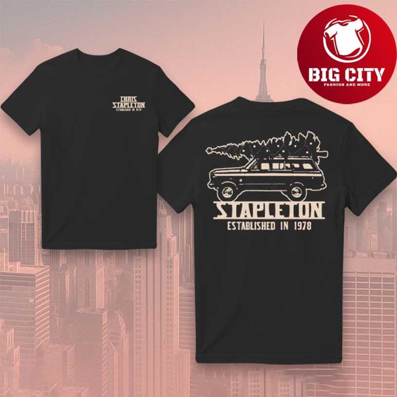 Chris Stapleton Established Est 1978 Holiday Two Sided Shirt