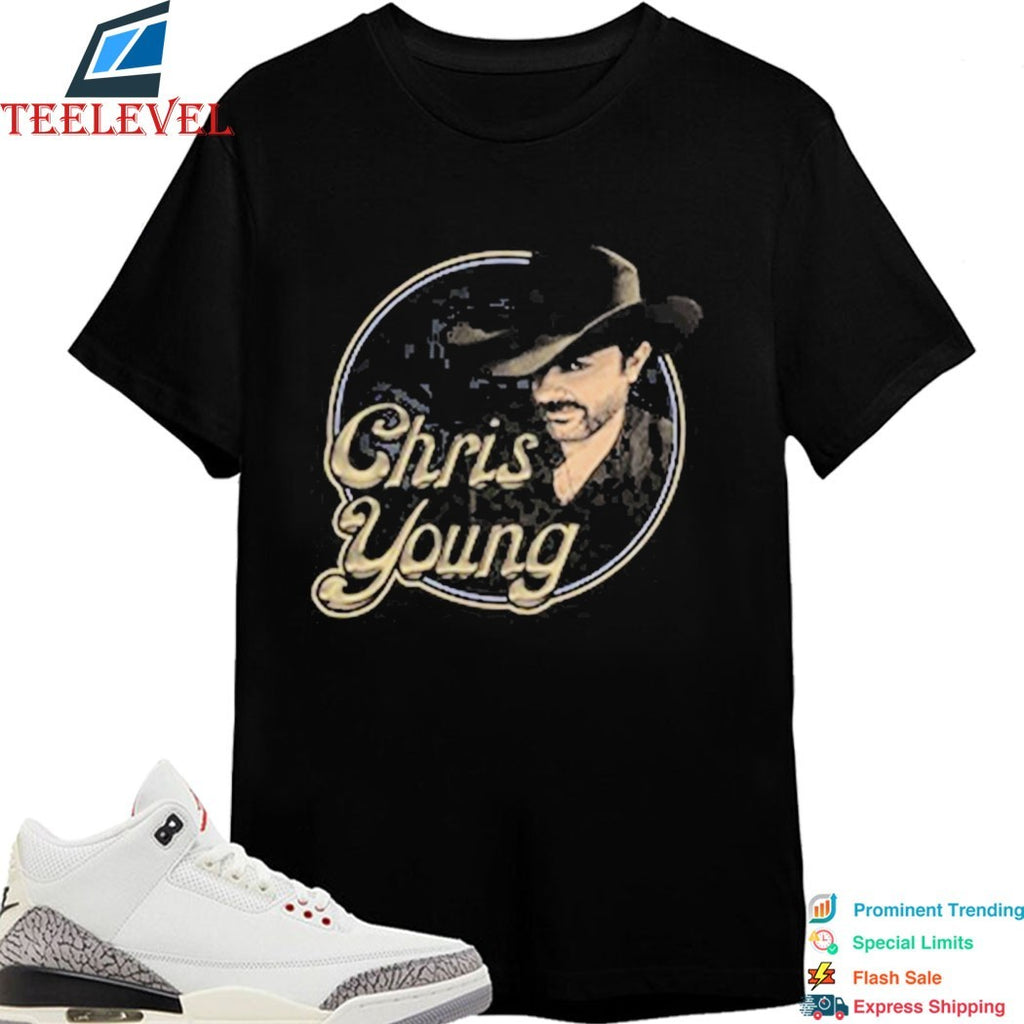 Chris Young Cowboy Hat T-shirts
