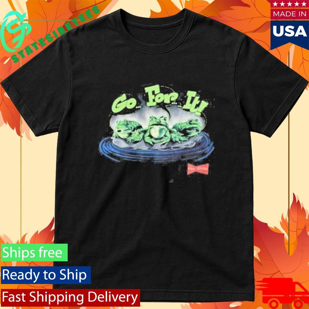 Chrisdelia Frog Go For It Shirt