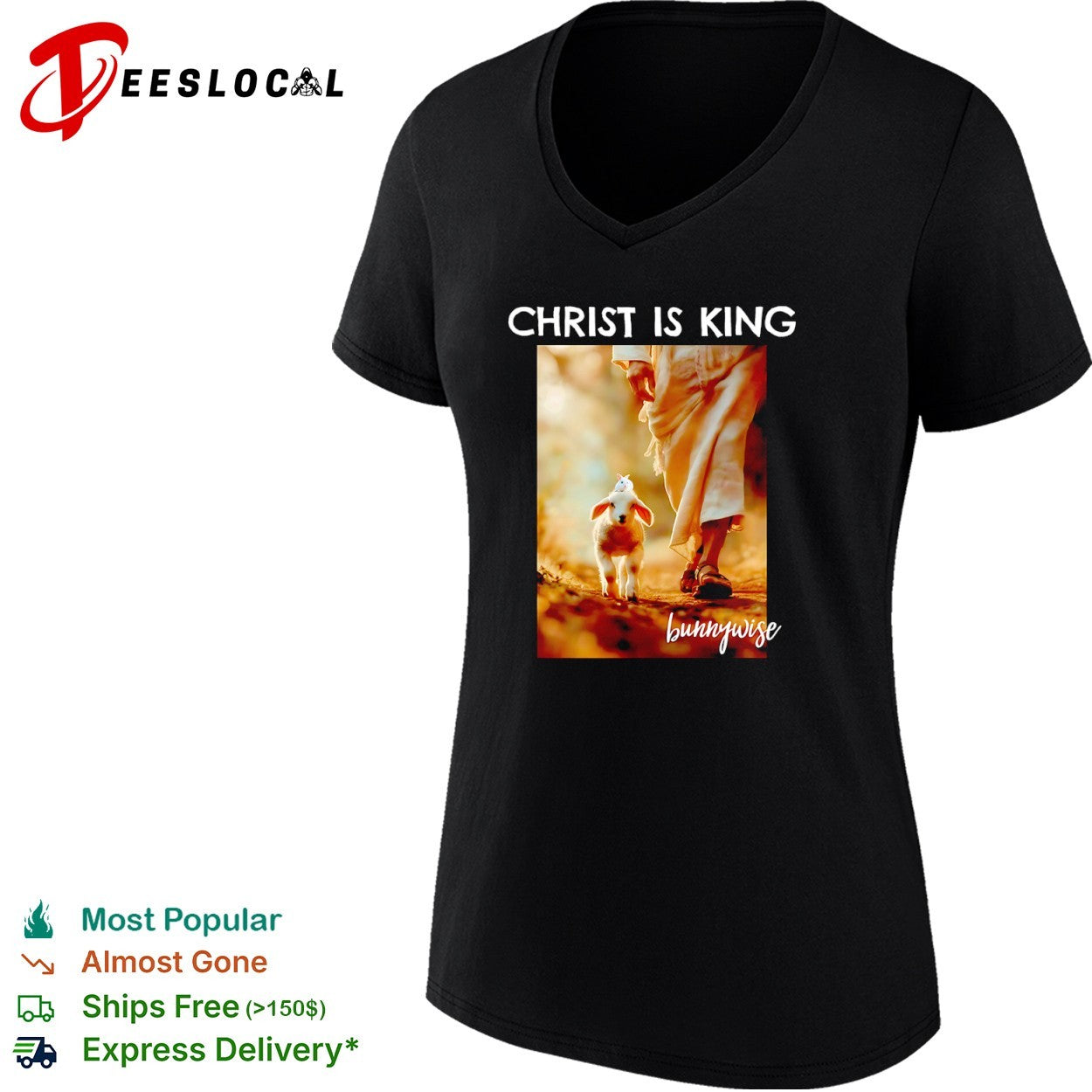 Christ is King bunnywise shirt