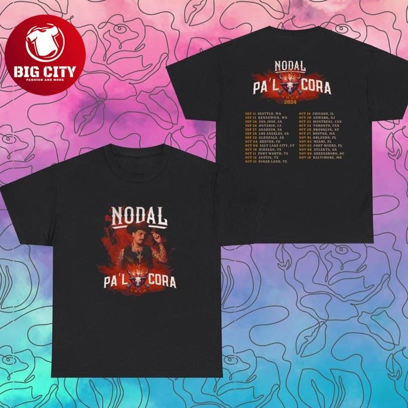 Christian Nodal Pa’l Cora Tour Two Sided Shirt