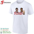Christian Pulisic Weston McKennie USA middle finger shirt